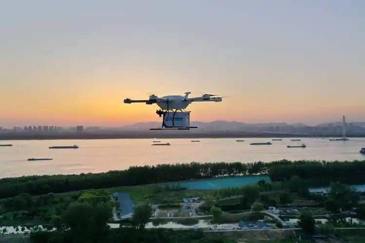 China's first island low-altitude economic application scenario